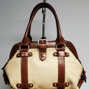 Danier Beige Genuine Leather Handbag